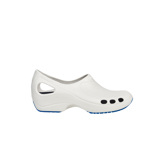 Soca Wock Everlite Plus Tipo Sapato Branco (Sola Azul elétrico Aderência SRC)